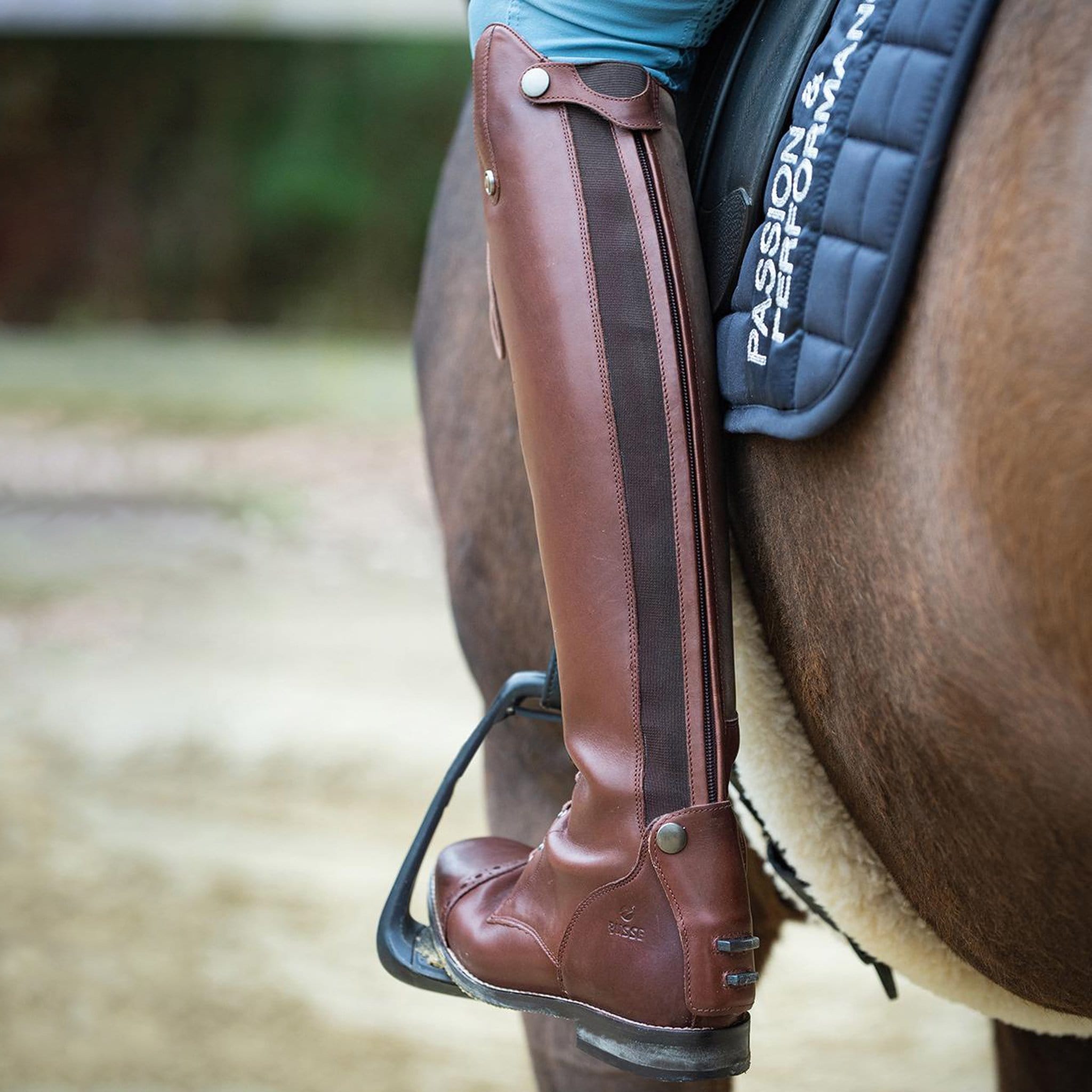 tan riding boots equestrian