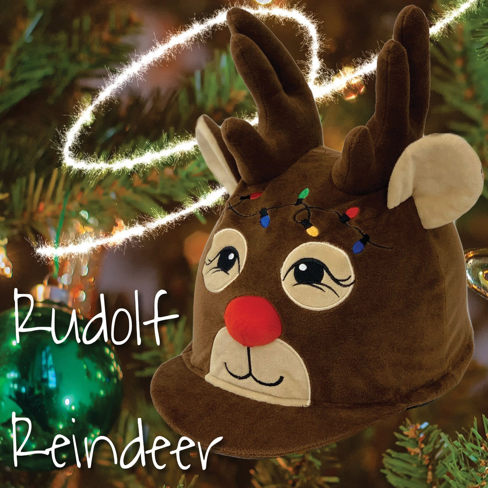 reindeer hat silk