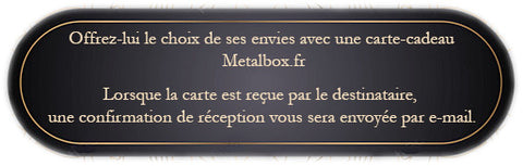 METALBOX Carte cadeau