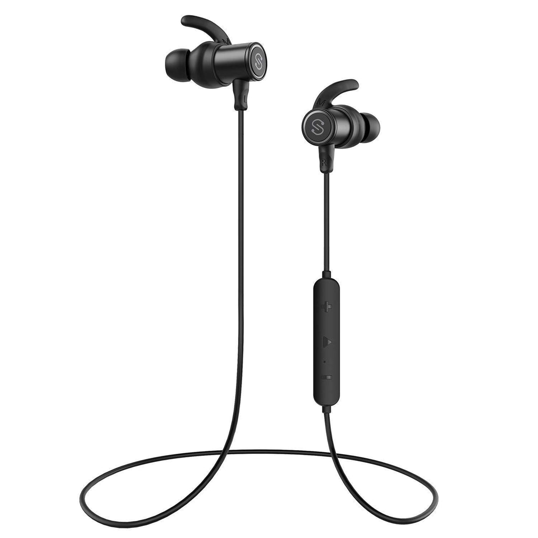 SoundPEATS Magnetic Wireless Earbuds Bluetooth Headphones Sport in-Ear IPX 6 Sweatproof Earphones with Mic