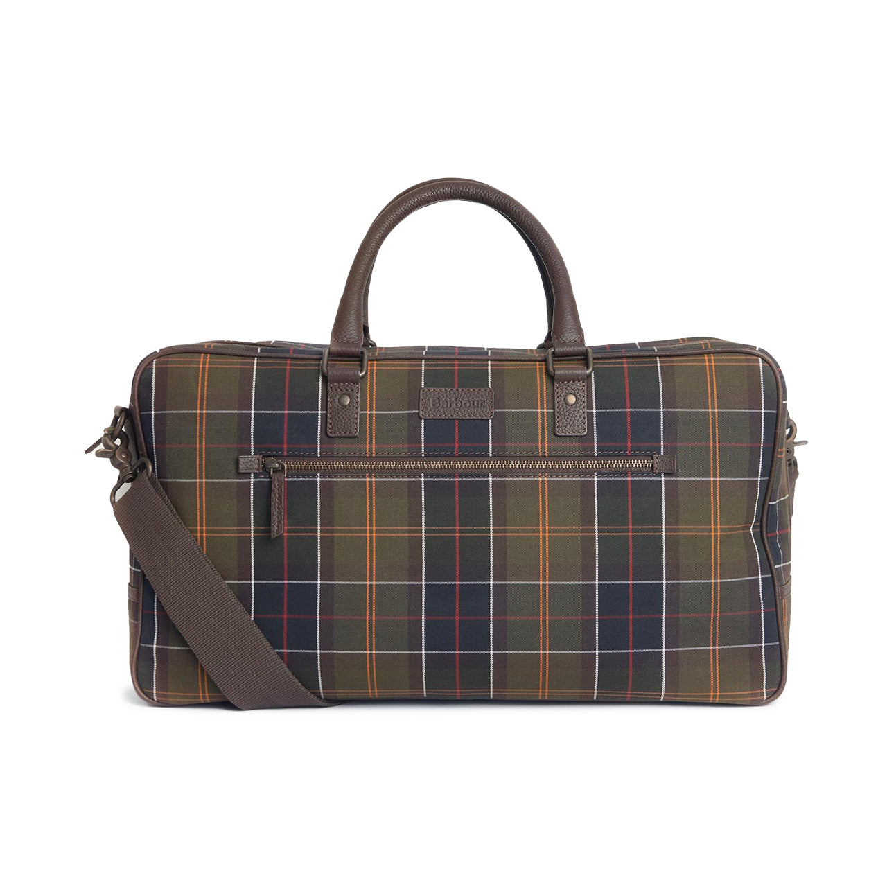 Barbour Tartan & Leather Holdall, #Barbour #Tartan #Leather #Holdall