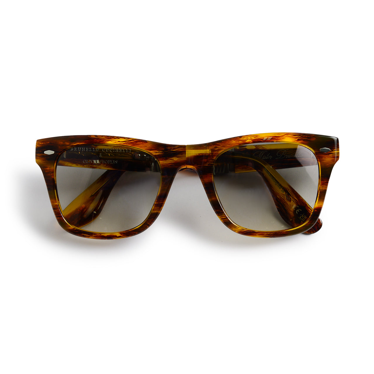 Oliver Peoples x Brunello Cucinelli Folding Sunglasses | Uncrate