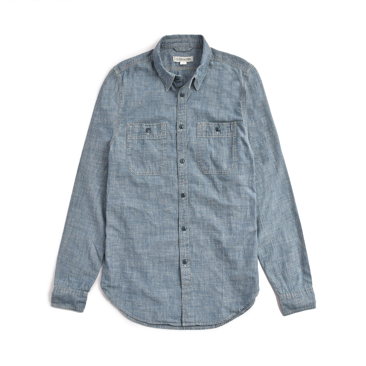 Outerknown Chambray Utility Shirt