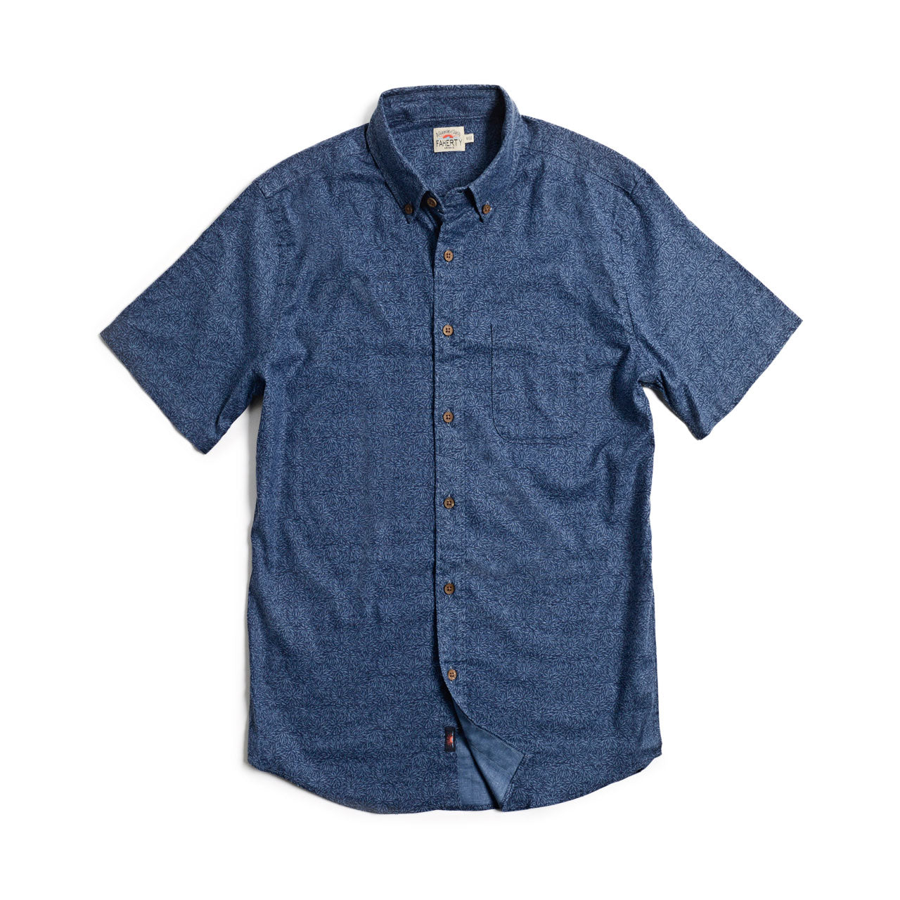 Faherty Horizon Blues Breeze Shirt | Uncrate