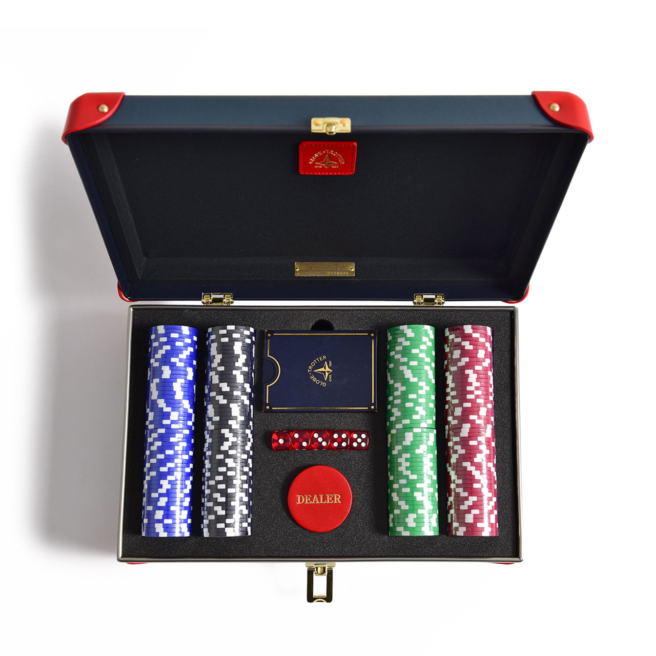 Globe-Trotter Poker Set