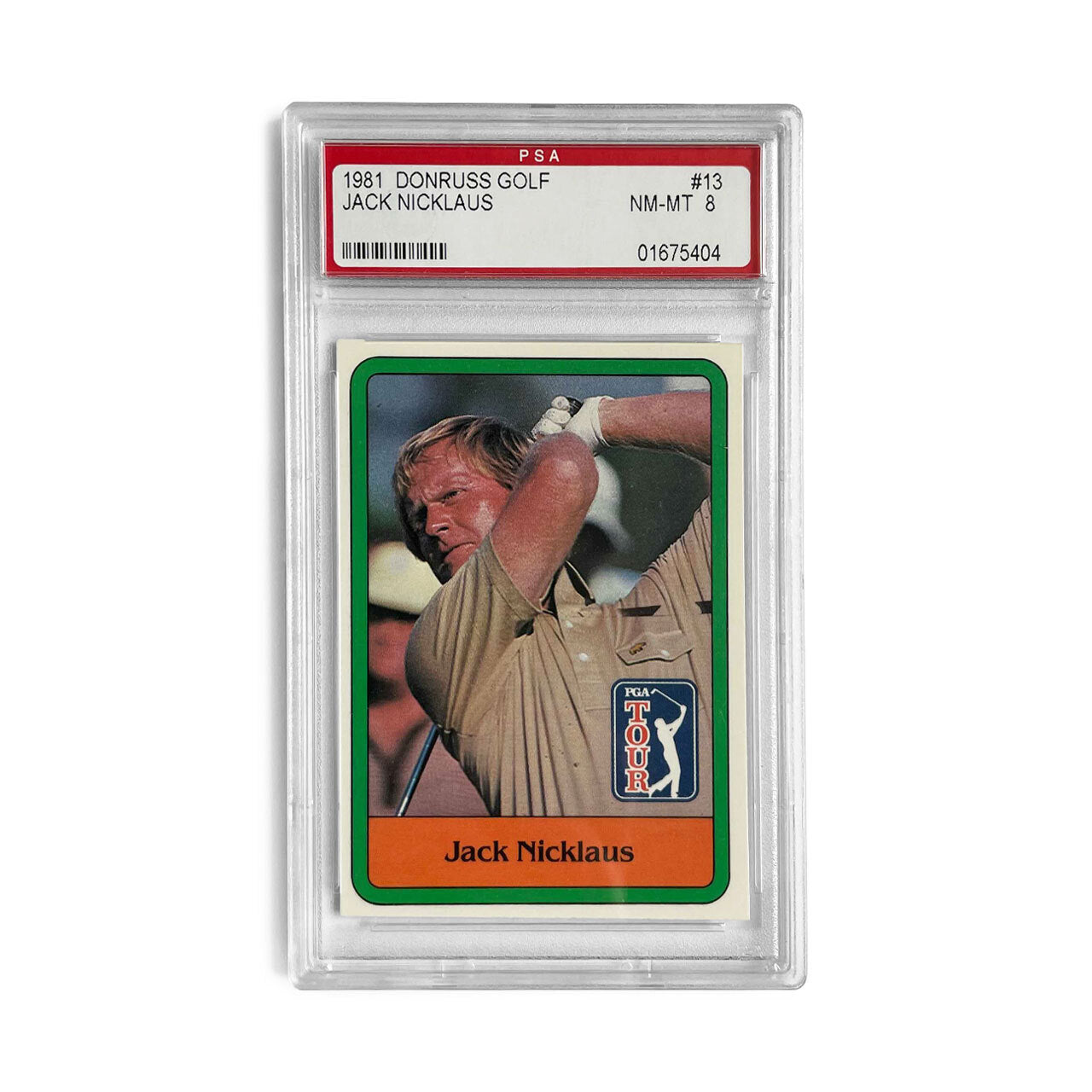 1981 Donruss Jack Nicklaus Rookie Card