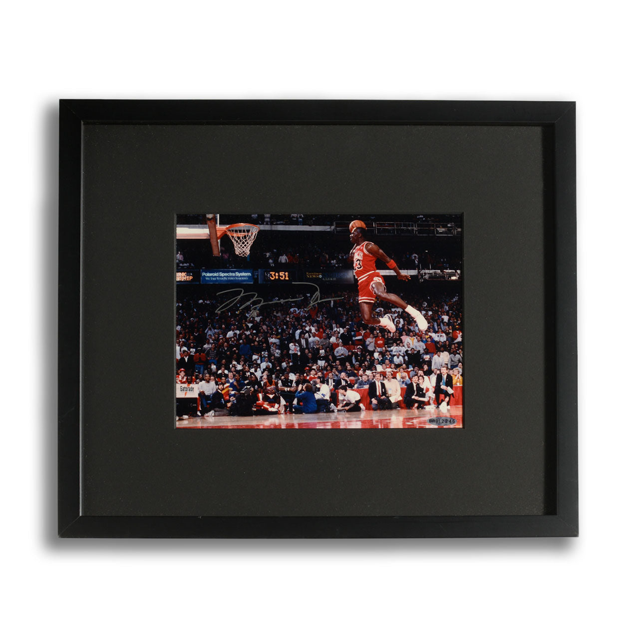 Michael Jordan Autographed Framed Print