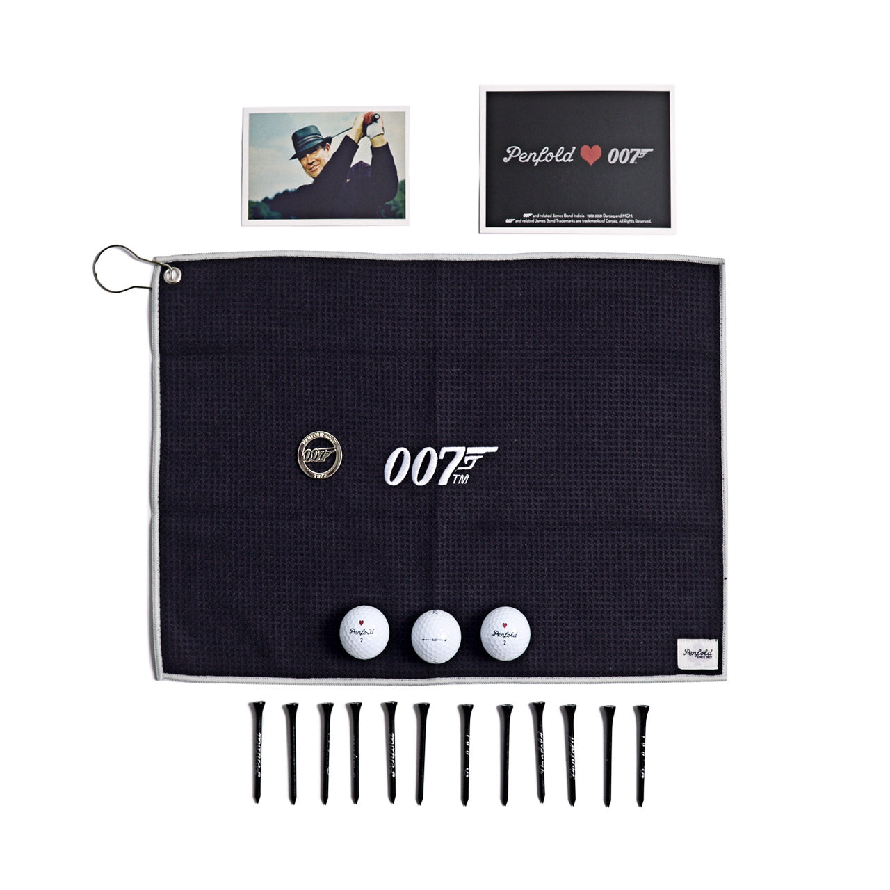 007 x Penfold Goldfinger Golf Gift Set