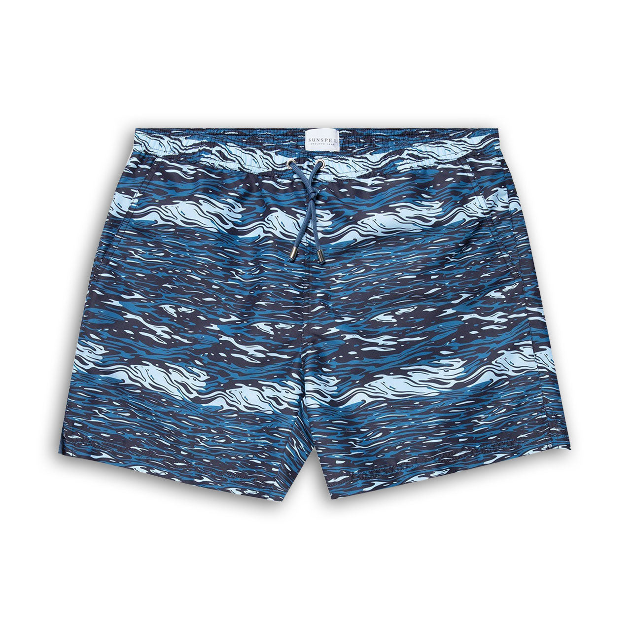 Sunspel Bluestone Ocean Water Swim Shorts