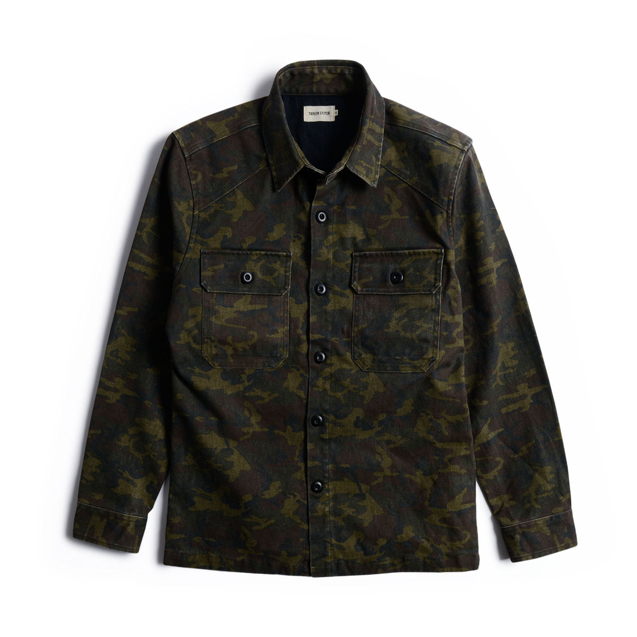 Taylor Stitch Camo Lined Shop Shirt | Uncrate