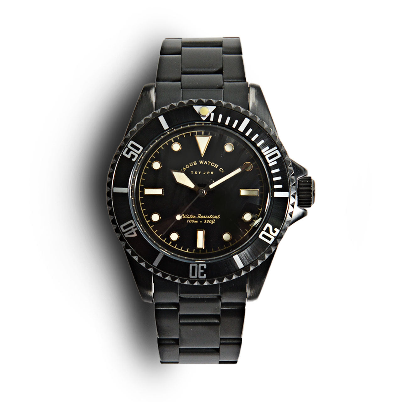 Vague Black Submariner Watch | Uncrate Supply