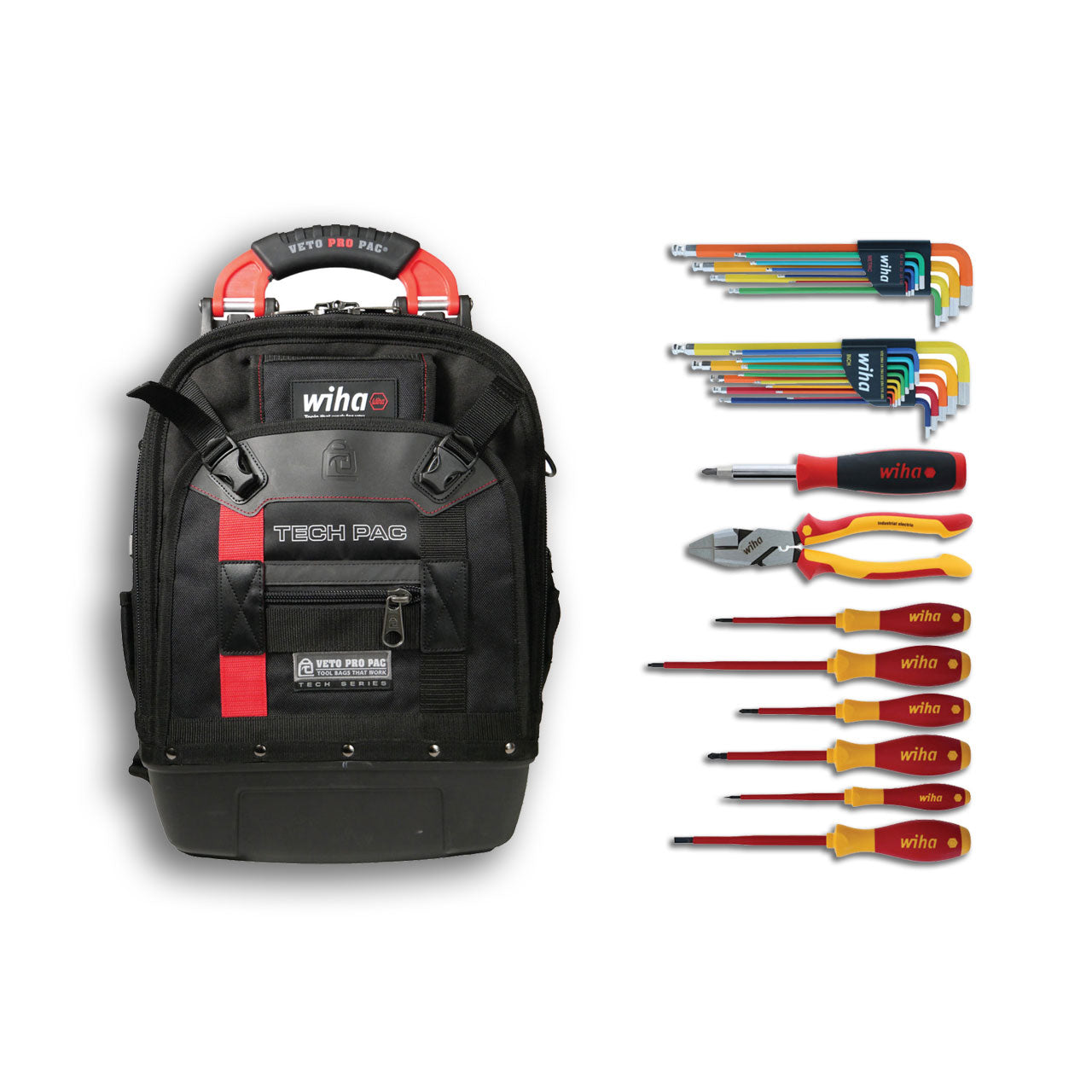 Wiha RedStripe 30-Piece Tool Kit, #Wiha #RedStripe #30Piece #Tool #Kit