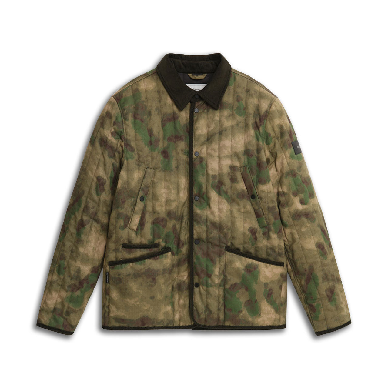 Woolrich Barrier Camo Overshirt | Uncrate