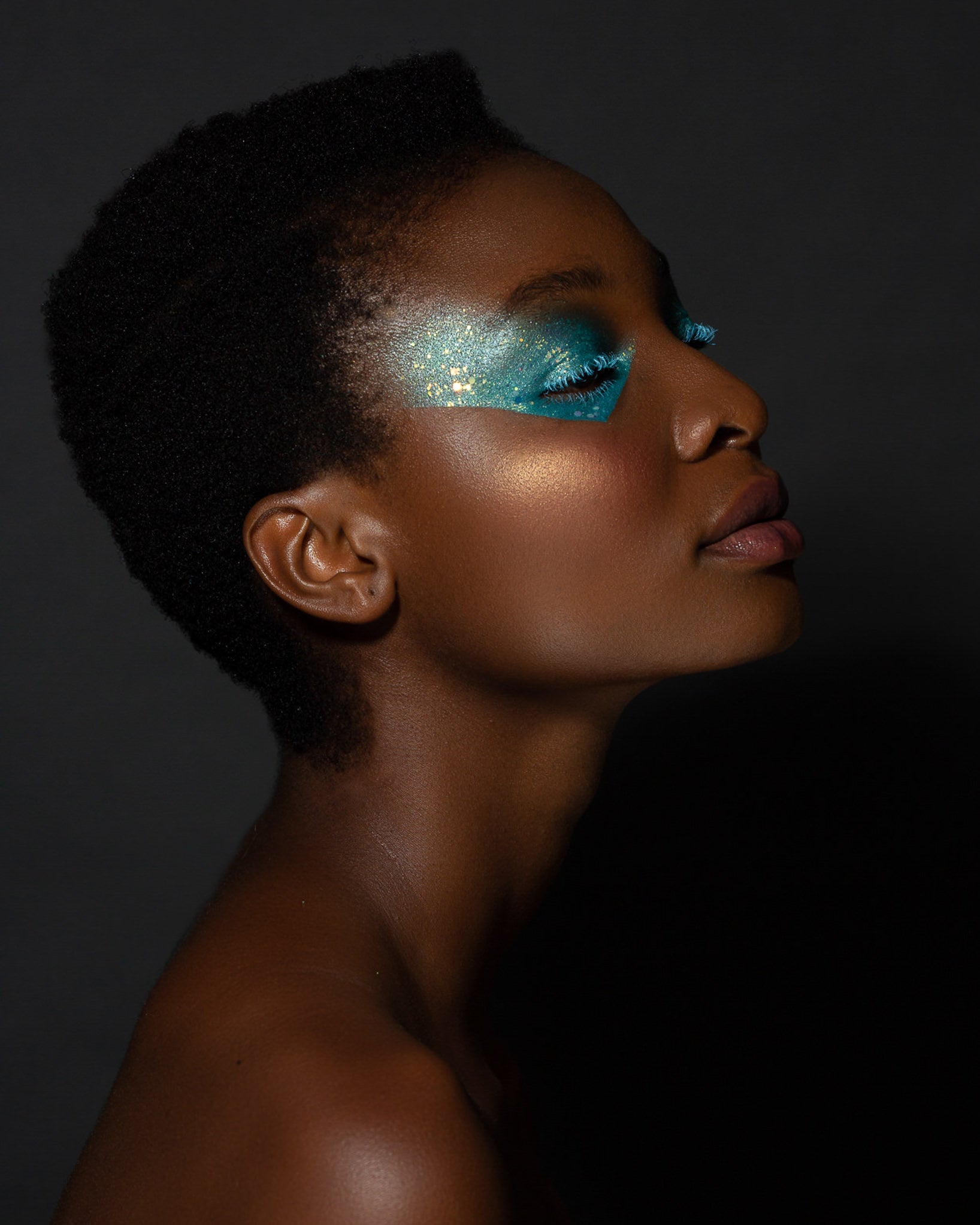 Studio Beauty Makeup test shoot fashion professional portrait photographer photography Johannesburg 