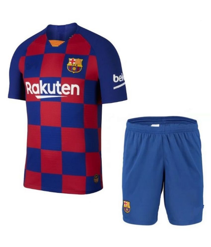 Barcelona Home Jersey With Shorts 2019-2020