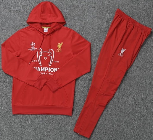 red champion suit