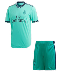 real madrid jersey and shorts