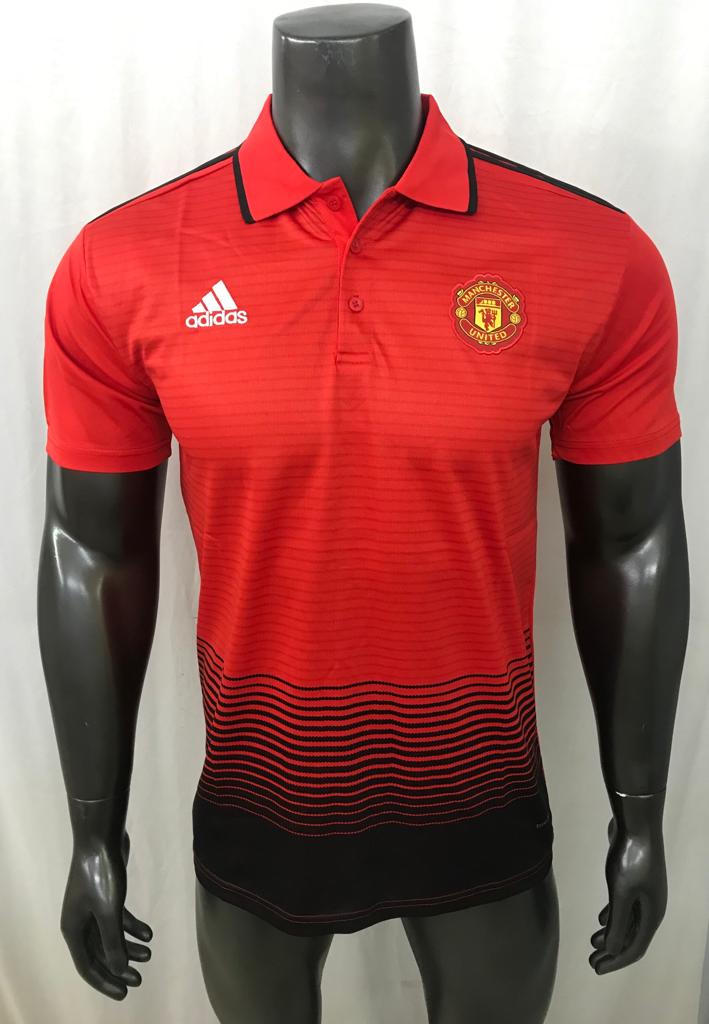 Manchester United Polo T-Shirts - Red