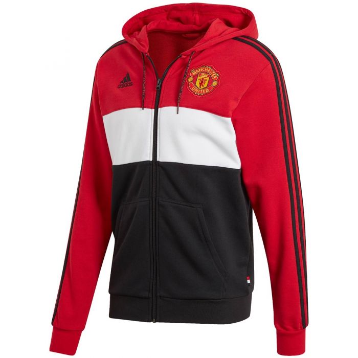 manchester united zip hoodie