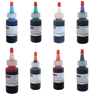 Epoxy Resin Dye Primary Colors