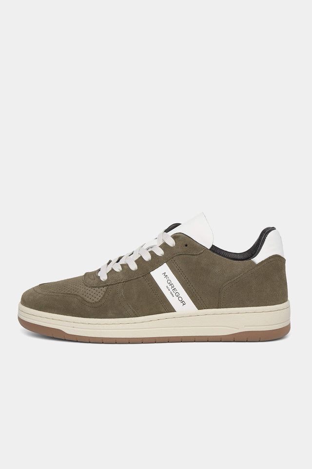 green olive sneakers