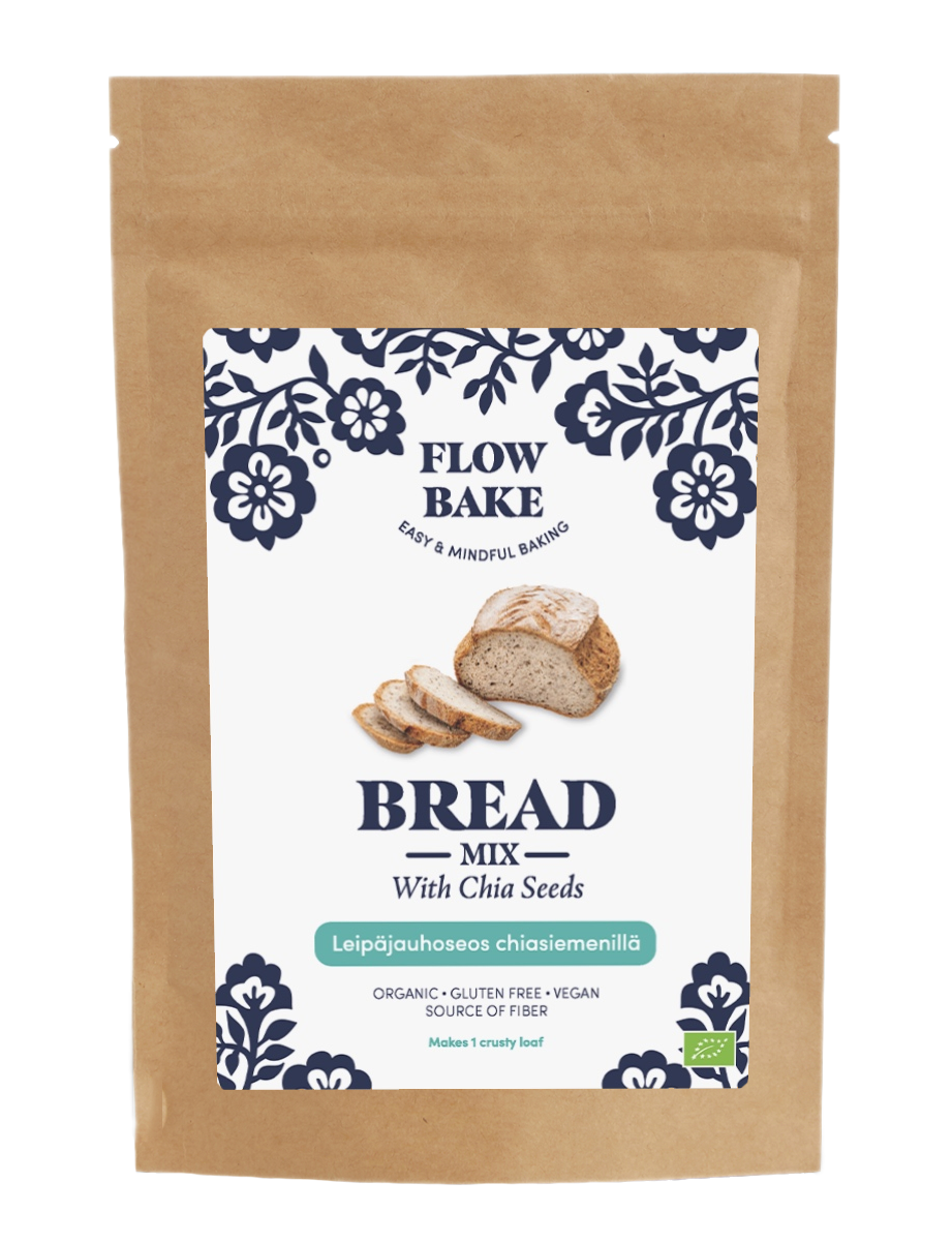 Bread Baking Mix With Chia Seeds - Gluten free, vegan – FLOW BAKE