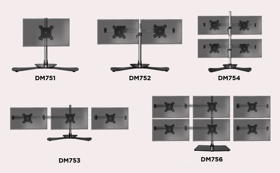 duronic, desk, mount, dm35, dm351x1, range, whole, dm351x2, dm351x3, dm352, dm353, dm354, dm351x1