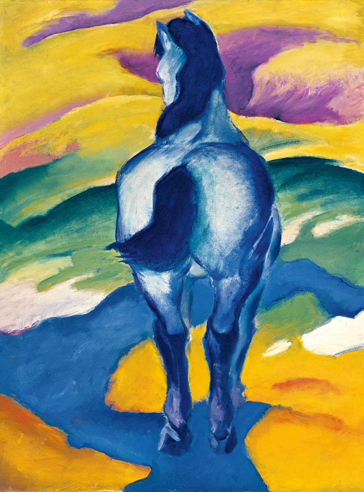 Franz Marc Das Kleine Blaue Pferd