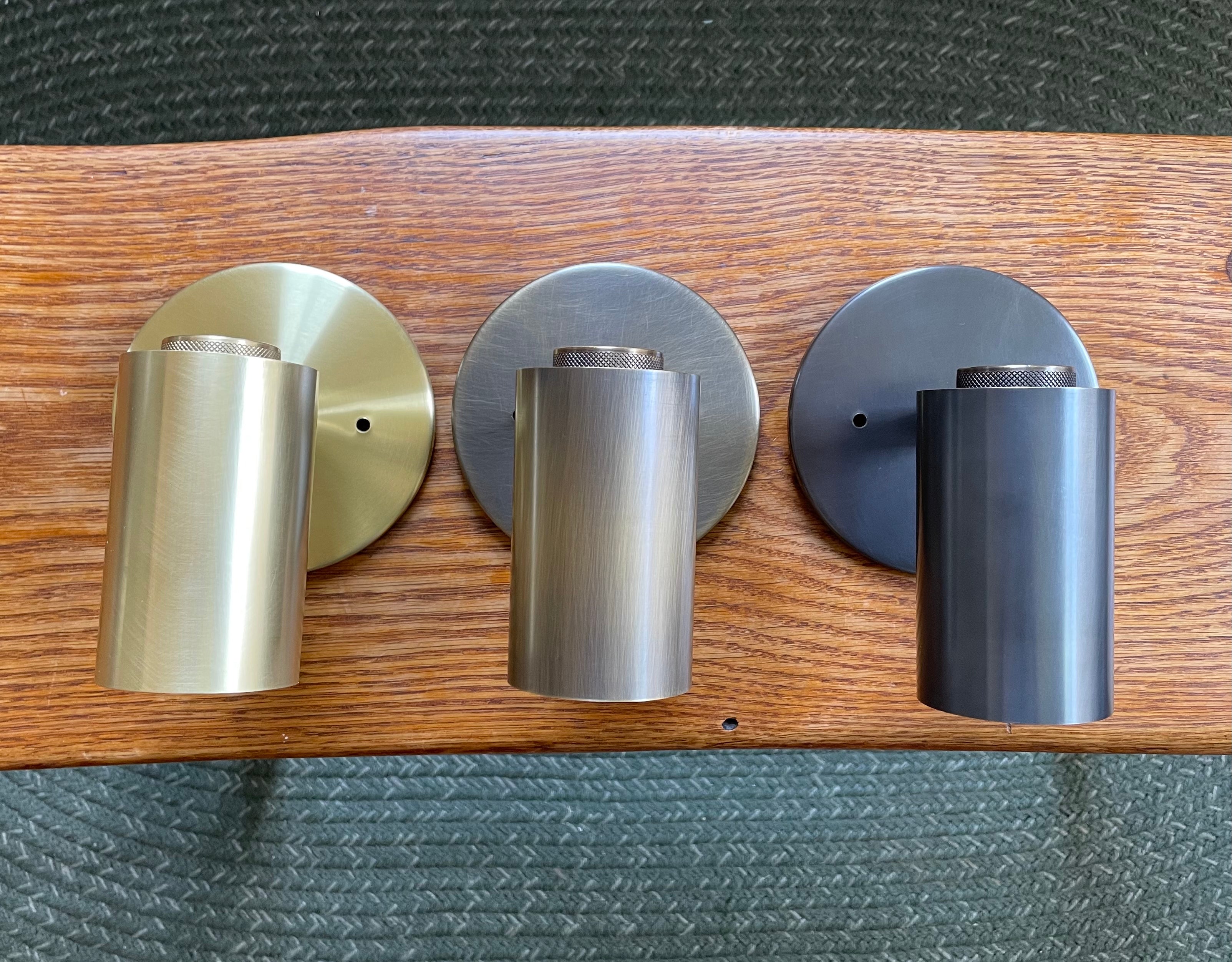 Cylinder Brass Wall Lamp