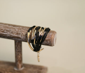 Black & Gold Bracelet