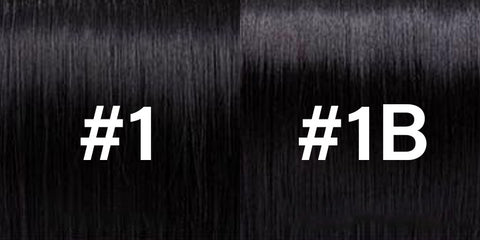 #1vs #1b hair color