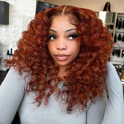 Copper Lace Front Wig