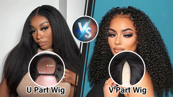 U PART Wig VS v part wig