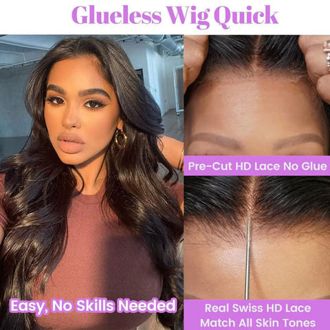 glueless wig quick install