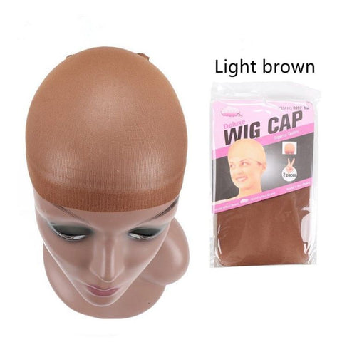 light brown wig cap