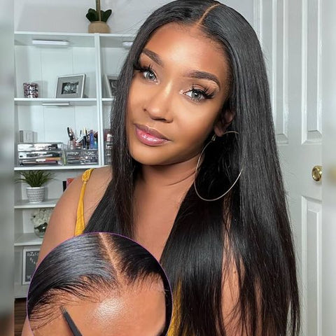 wear and go glueless human hair lace front wig