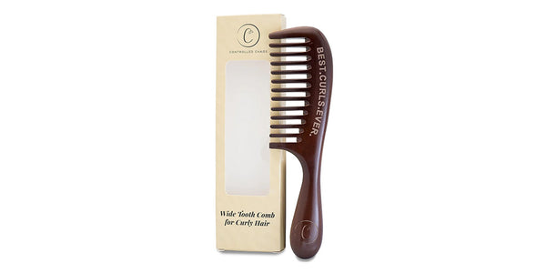 peach wood comb