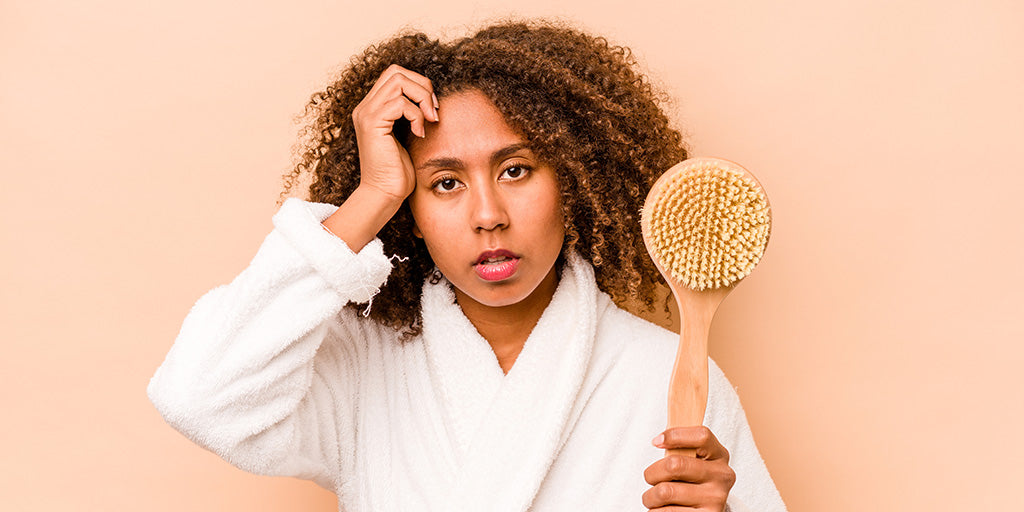 how to fix damaged curly hair from bleach?