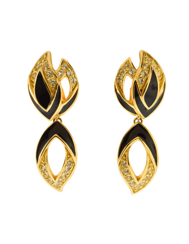 Courrèges Vintage Gold Broken Heart Earrings – Amarcord Vintage