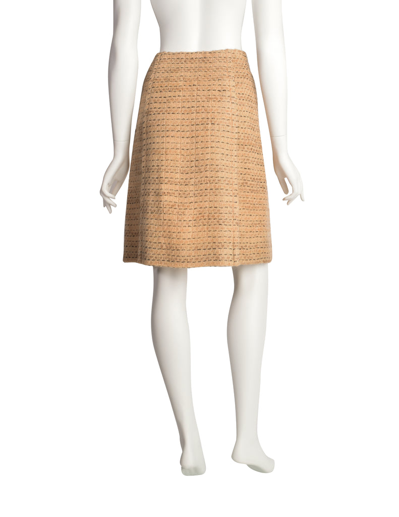 Vintage Chanel Pleated Skirt Suit  Janet Mandell