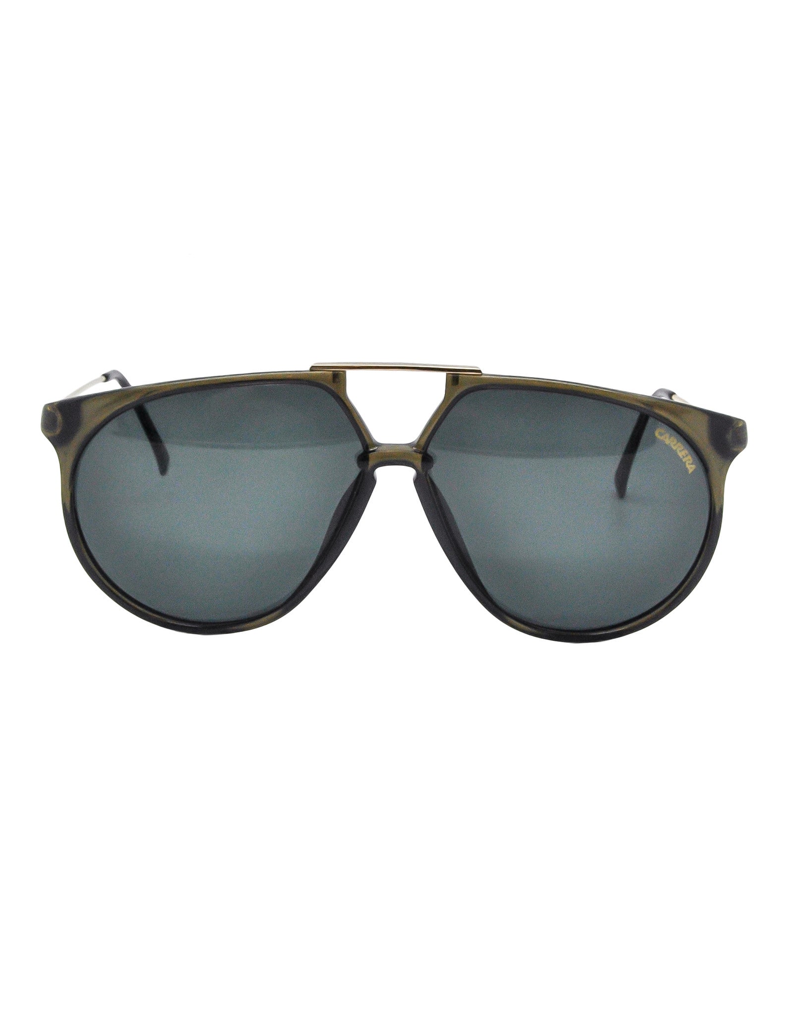 Carrera Vintage Smoke Grey Aviator Sunglasses 5415 – Amarcord Vintage  Fashion