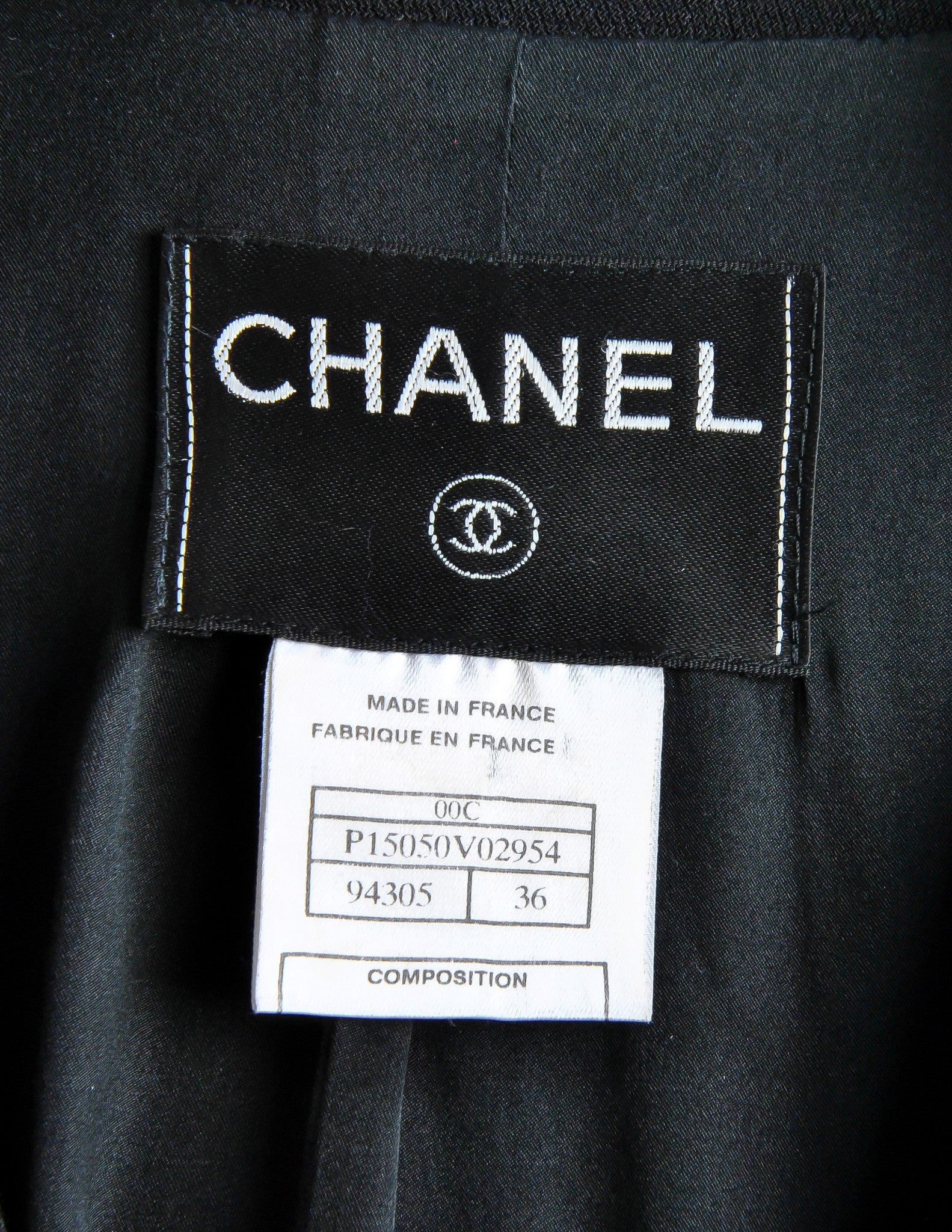 Chanel Vintage Black Wool Peplum Blazer - from Amarcord Vintage Fashion