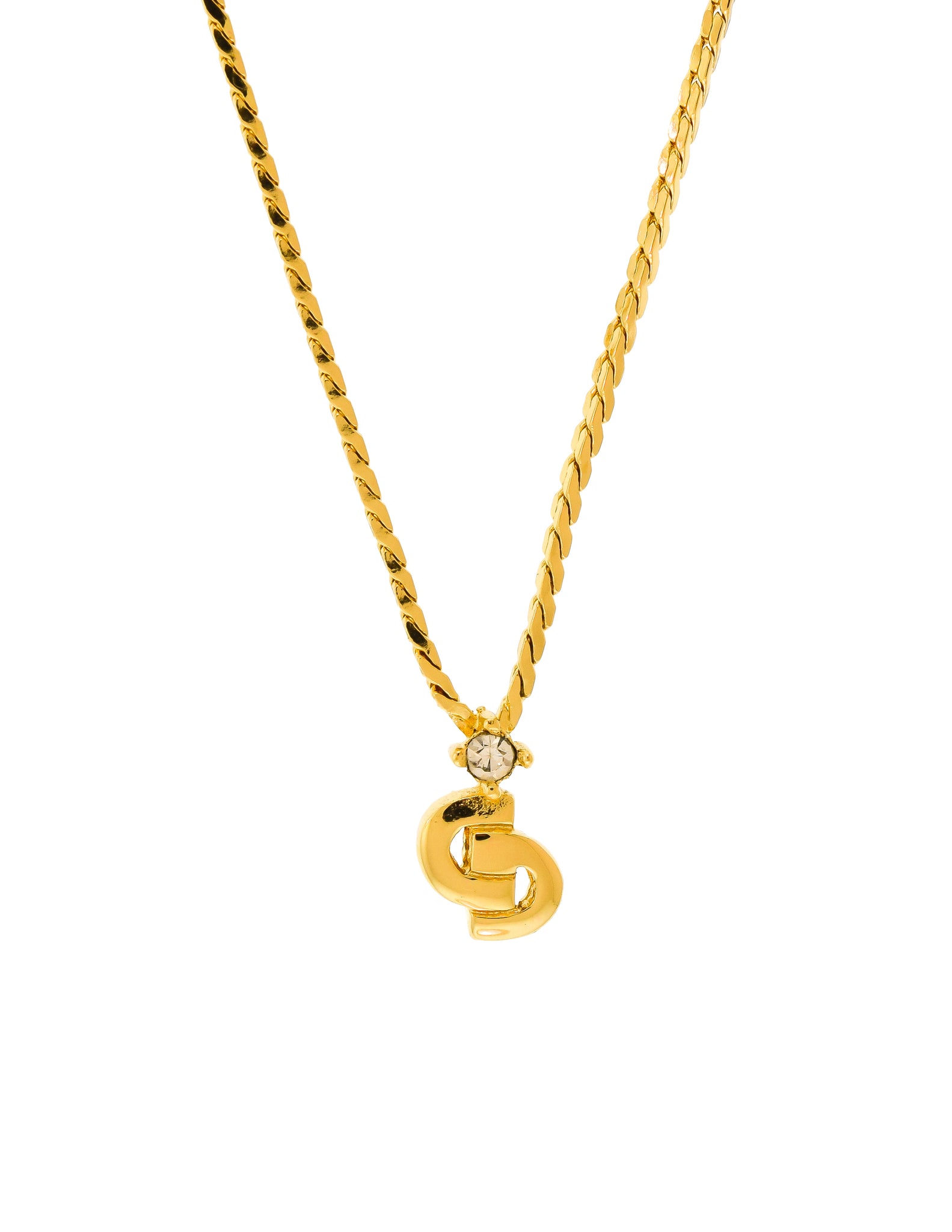 Chiếc Christian Dior Vintage Gold Rhinestone Mini CD Logo Charm Chain là một sản phẩm tuyệt vời dành cho những ai yêu thích sự sang trọng và quý phái. Với thiết kế độc đáo, đẹp mắt và được làm từ chất liệu vàng 14K cao cấp, chiếc chuỗi này sẽ khiến bạn trông thật cuốn hút và nổi bật. Hãy xem hình ảnh để cảm nhận sự đẹp của chúng.
