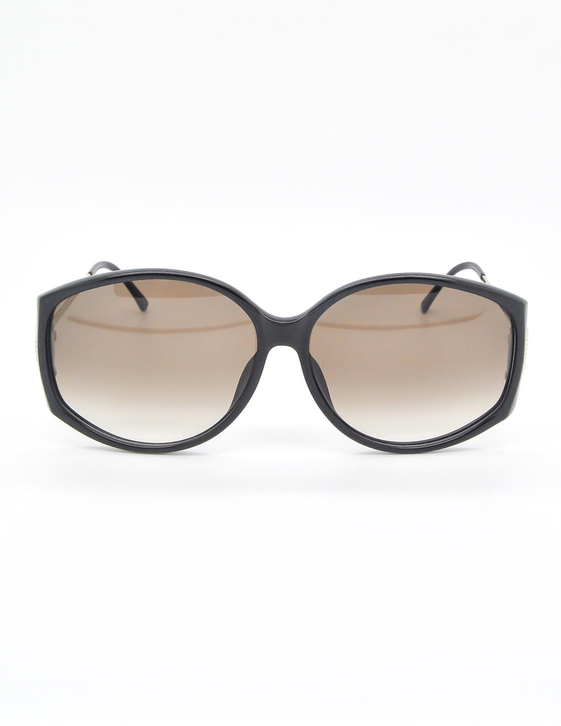 Christian Dior Vintage Black and Gold Sunglasses 2758 – Amarcord ...