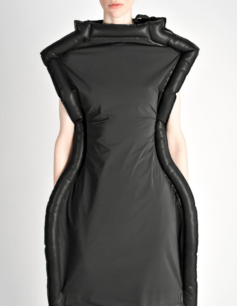 Comme des Garçons Black Puffed Tube Frame Dress – Amarcord Vintage Fashion