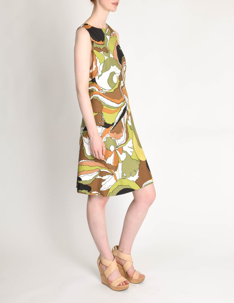 Madame Gres Vintage Floral Linen Sun Dress – Amarcord Vintage Fashion