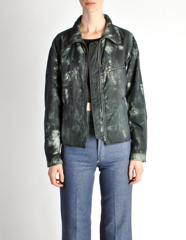 Issey Miyake Vintage Blue & Green Wash Jacket – Amarcord Vintage Fashion