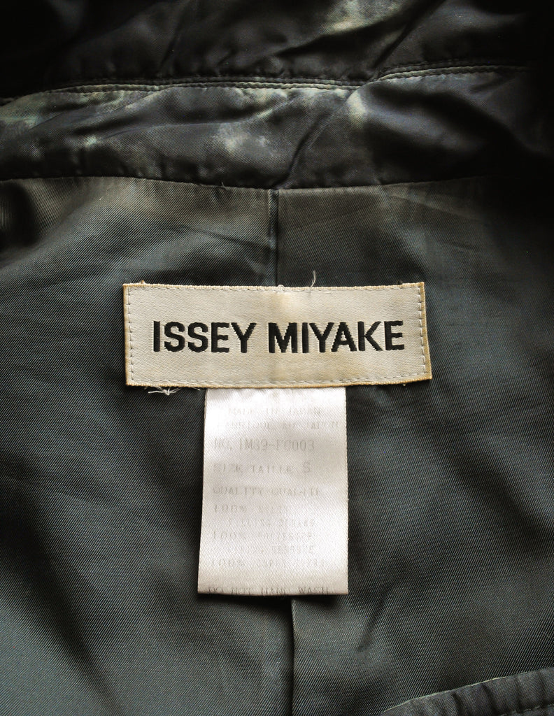 Issey Miyake Vintage Blue & Green Wash Jacket – Amarcord Vintage Fashion