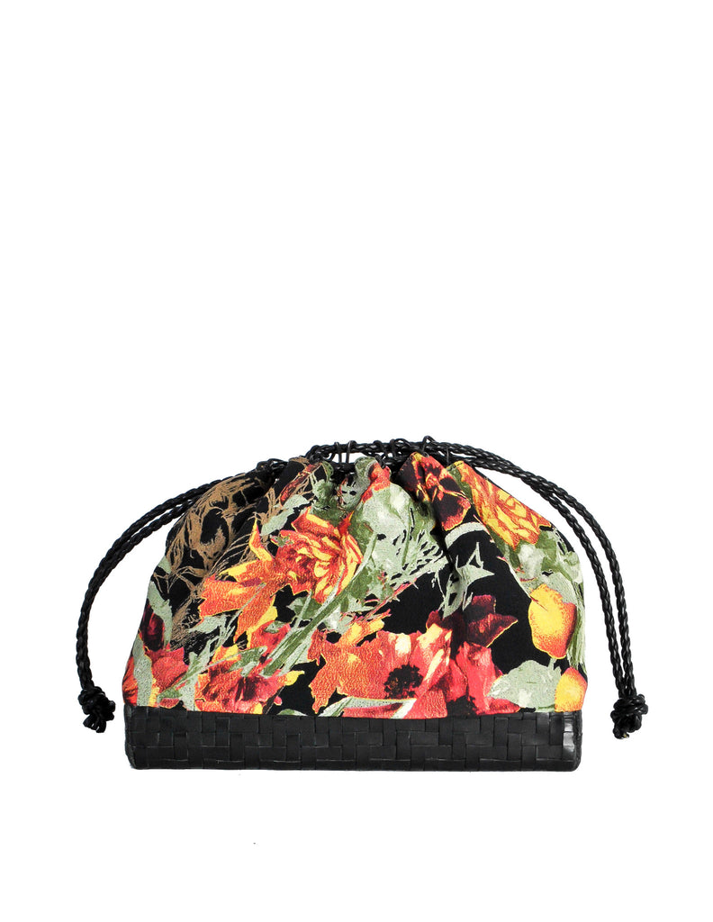 Jean Paul Gaultier Vintage Silk Floral Basket Handbag – Amarcord