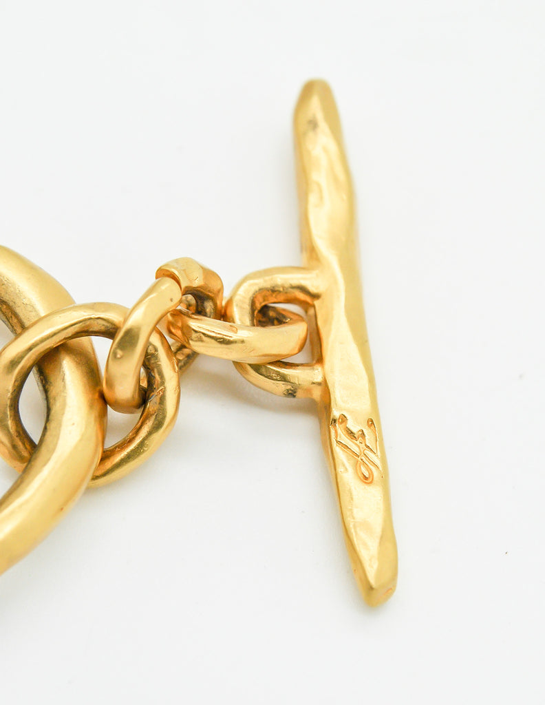 Karl Lagerfeld Vintage Gold Multi-Strand Chain Bracelet – Amarcord Vintage Fashion